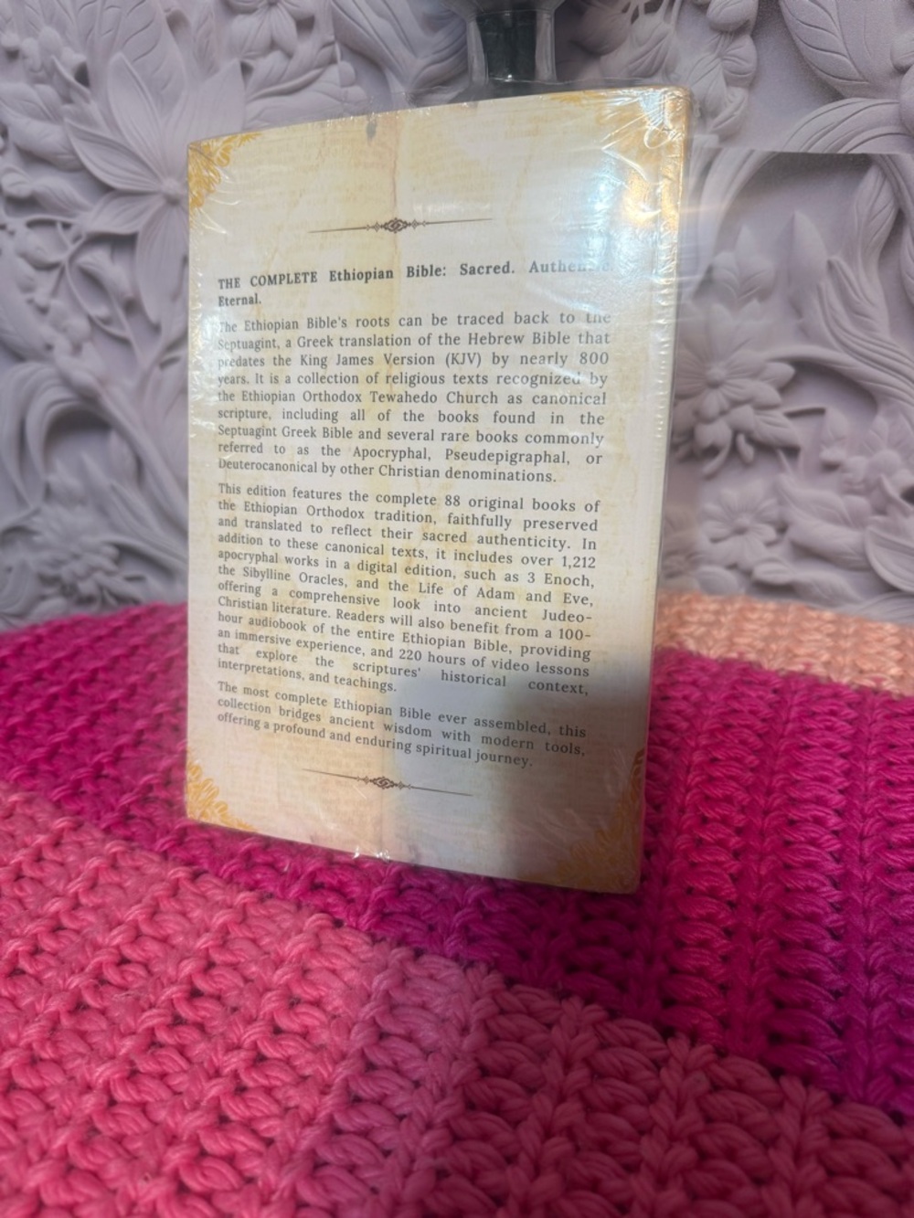 The Most Complete Ethiopian Bible in English - Cream/Gold Cover - Picture 2 of 5